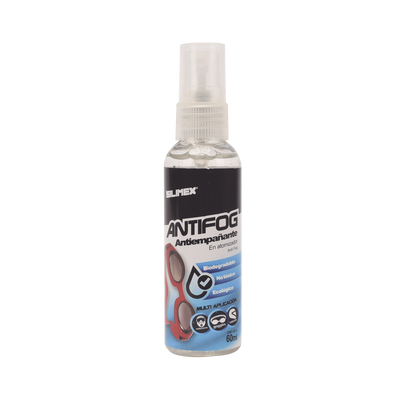Antiempañante  ideal para eliminar problemas de empañamiento en googlees  mascaras  cascos  lentes  bote 60 ml