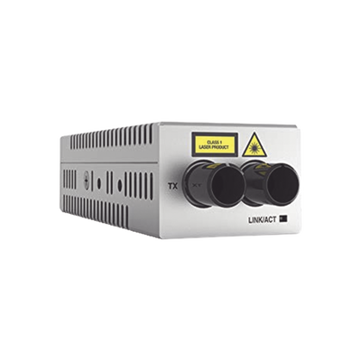 Mini convertidor de medios de cobre a fibra de escritorio 1000TX a 1000SX conector ST