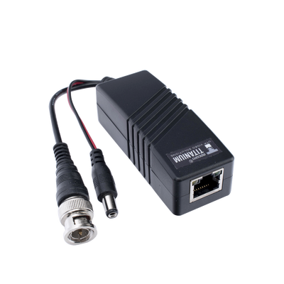 (TRANSCEPTOR) TRANSMISOR ACTIVO para Kits KITTT4PVTURBOX  KITTT8PVTURBOX  KITTT16PVTURBOX y KIT-TT16PVTURBOX-RX / Regula el voltaje de 36 Vcc a 12Vcc / HD-TVI/CVI/AHD/CVBS / Se instala del lado de la cámara.