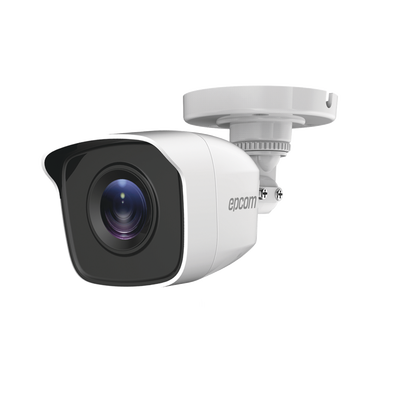 Bala TURBOHD 5 Megapíxel / Lente 2.8mm (85° de Visión) / Exterior IP66 / IR EXIR 20 mts / TVI-AHD-CVI-CVBS / Metal