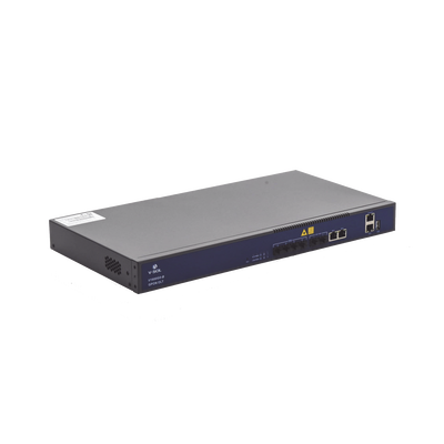 OLT de 4 puertos GPON con 4 puertos Uplink (2 puertos Gigabit Ethernet + 2 puertos Gigabit Ethernet SFP)   hasta 512 ONUS