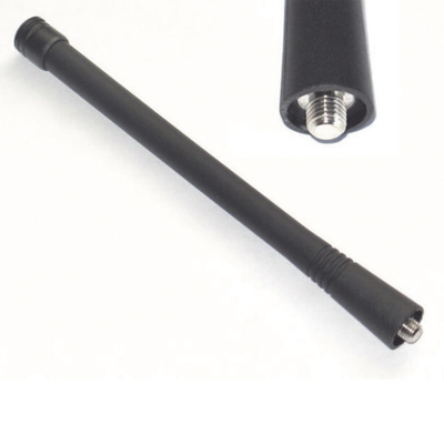 Antena VHF Helicoidal  136- 174 MHz  para Radios Portátiles PRO5150/EP450/DEP450/CP200/GP300 de Conector Rosca tipo Monopolo