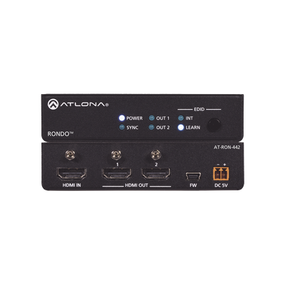 Amplificador de distribución HDMI de dos salidas / Distribución 4K HDR