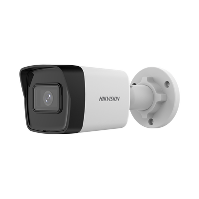 Bala IP 4 Megapixel / Lente 2.8 mm / ACUSENSE Lite (Detección de Movimiento en Humanos y Vehiculos) / Microfono Integrado / 30 mts IR EXIR 2.0 / Exterior IP67 / WDR 120 dB / PoE / ONVIF / MicroSD