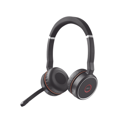 Jabra Evolve 75 SE Stereo  conexión Bluetooth  indicador de ocupado  USB-A con certificado Microsoft Teams (7599-842-109)
