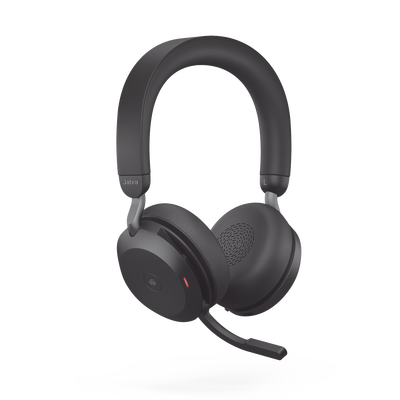 Jabra Evolve2 75  Auricular stereo versión MS con cancelación de ruido activa  dongle USB-A indicador de ocupado (Busylight)(27599-999-999)
