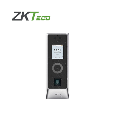 Lector Autonomo de Reconocimiento Facial y Huella Digital para Exterior