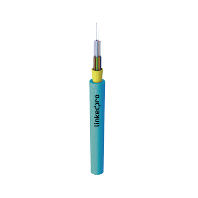 Cable de Fibra Óptica Multimodo OM4 50/125  6 hilos  para Interior  Tight Buffer 900µm  OFNR Riser  Dieléctrica  Precio Por Metro  (Hasta 2000 metros en un solo tramo de cable)