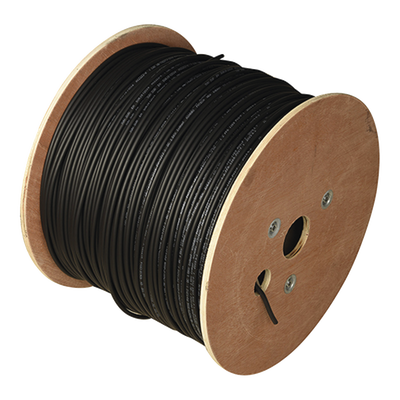 Carrete de 500 Metros / Cable Fotovoltaico Negro / 6mm² (10AWG) / Material COBRE /  2000 Vcc