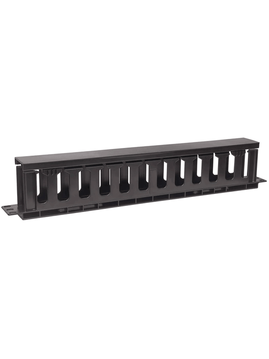 INTELLINET 714679 - Organizador Horizontal /19" / 1U / Plástico / 8cm