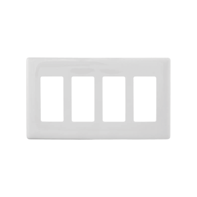 Tapa 4 Multigang/ Color Blanco.