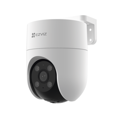 Camara PT WiFi / 2 Megapixel /  Cobertura 360° / Detección humana / Seguimiento Inteligente / Sirena / Luz Parpadeante / Colores en Oscuridad / Micro SD / Audio de Dos Vías / Exterior Con Protección