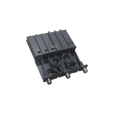 Duplexer SYSCOM en VHF  6 Cav. 148-160 MHz  50 Watt  5 MHz Sep. Rechazo de Banda  N Hembras.
