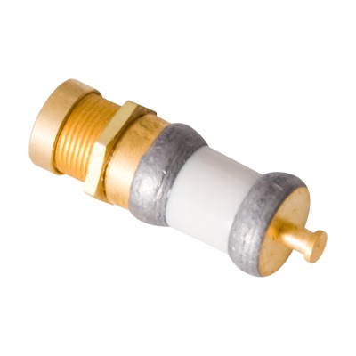 Capacitor Variable de Aire  1-20 pF para Reemplazo en el Ajuste del Rechazo de Banda en Duplexers VHF (L=12 44 mm).