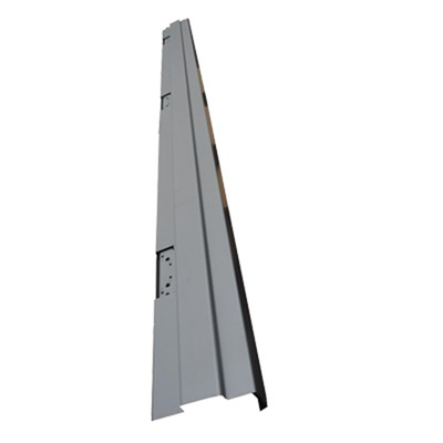 Jamba de bisagras galvanizada 8  0"  5 3/4" derecha