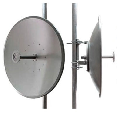 Antena para enlaces Carrier Class  Frec. 4.9 - 5.9 GHz Ganancia 32 dBi  Dimensiones 92.7 cm / Peso 10 kg