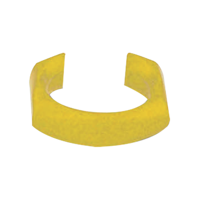 Clip de identificación para Patch Cord Siemon  Color Amarillo  Bolsa con 25 piezas