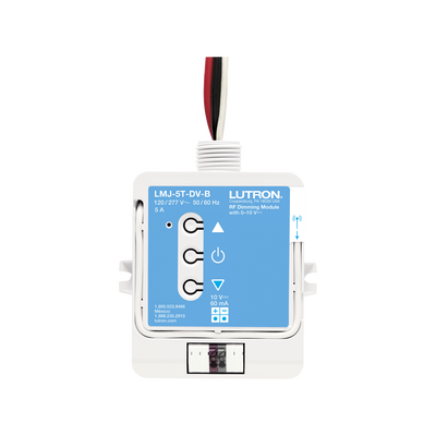 (RadioRA2) Relay control de iluminación 0-10V  carga 5A  120/277V  compatible con RadioRA2  RA2Select y RR3.