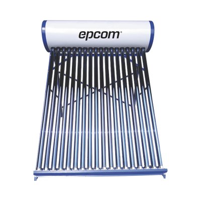 Bóiler Solar de 180L  Baja Presión con 18 Tubos de Vacío de Mayor Resistencia y Termotanque Inoxidable de Grado Alimenticio 180 L Resistentes a Granizo de Hasta 25 mm/ l  Incluye Anodo de Magnesio