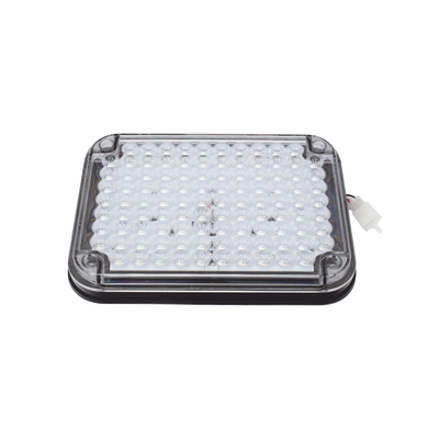 Luz de Advertencia de 9X7"  Bicolor Rojo/Claro  Ideal para Ambulancias