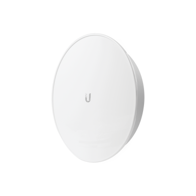 PowerBeam airMAX AC ISO Gen2 hasta 450 Mbps  5 GHz (5150 - 5875 MHz) con antena integrada de 25 dBi con aislamiento RF y radomo incluido