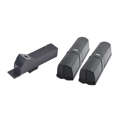 KIT Detector de rayo fotoeléctrico / 4 rayos / 4 frecuencias / 250mts exterior / Alimentacion 12-24 Vcc