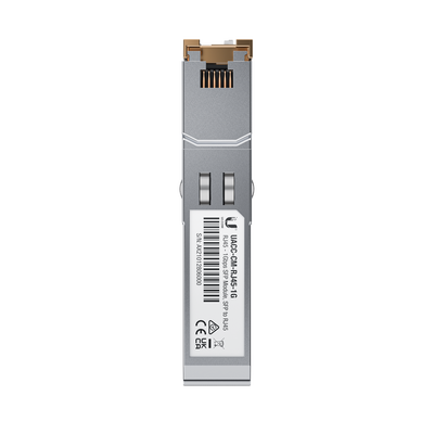 UFiber Módulo de fibra SFP convertidor a cobre RJ45 10/100/1000 Mbps  distancia hasta 100 m