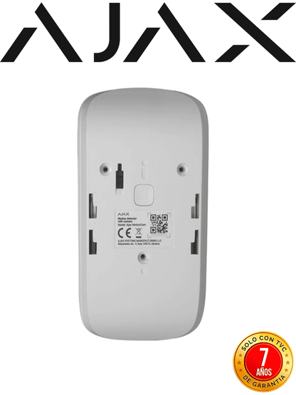 AJAX MotionCam W - Detector de movimiento con Verificación fotográfica. Color Blanco (27383.23.WH3)