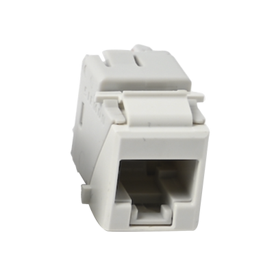 Jack UltraMAX Cat6  UTP  Tipo Keystone  Color Blanco  Punch Down