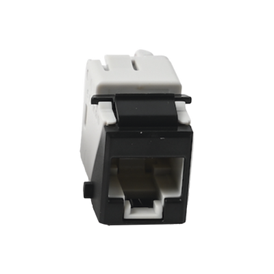 Jack UltraMAX Cat5e  UTP  Tipo Keystone  Color Negro  Punch Down