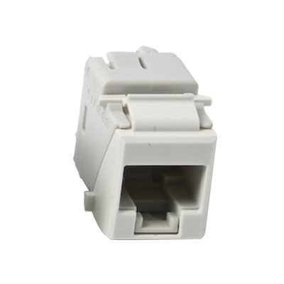 Jack UltraMAX Cat6A  UTP  Tipo Keystone  Color Blanco  Punch Down