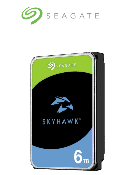 SEAGATE 6TB ST6000VX009  Disco duro de 6 TB / Skyhawk/ 3.5  256MB Caché / SATA III  6Gbit/s  Caché