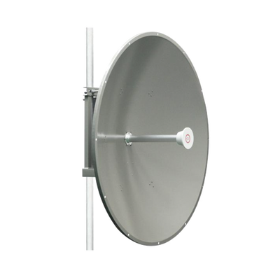 Antena direccional de 4 ft  5.1 a 7.125 GHz  Ganancia 36 dBi  Conectores RP-SMA Hembra  Polarización doble  incluye montaje para torre o mástil