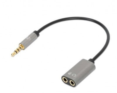 Adaptador Auxiliar en Y MANHATTAN 356107