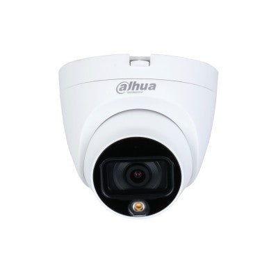 Cámara Domo Dahua Technology DAHUA HAC-HDW1509TLQ-A-LED - Cámara Domo Full Color de 5 MP con micrófono/ 3.6 mm con 88°.color 24/7