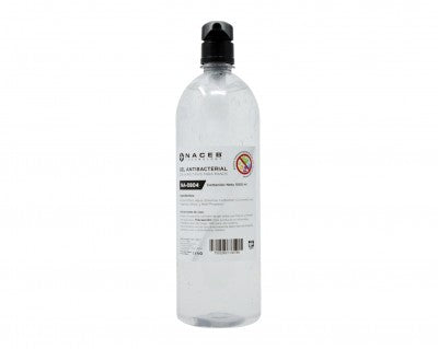 Gel antibacterial Naceb Technology NA-0804  Blanco  1 LT.  Gel