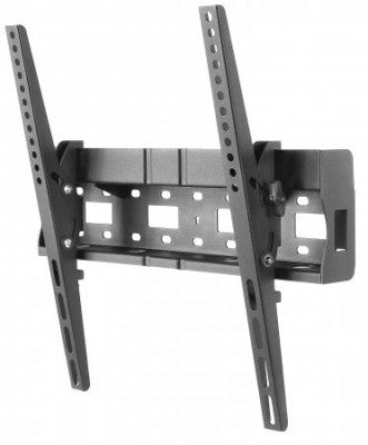 461450 Soporte Universal de Pared para Pantalla Plana  con Inclinación y Área de Almacenamiento de 32 pulgadas a 55 pulgadas con peso hasta 35 kg