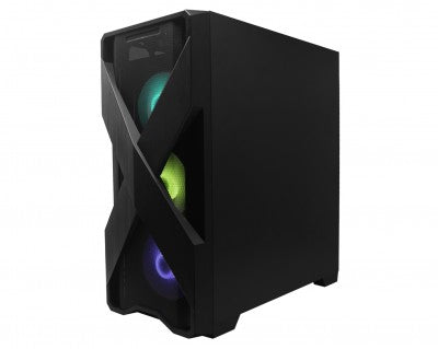 Gabinete Gaming Naceb Technology X Crystal Case