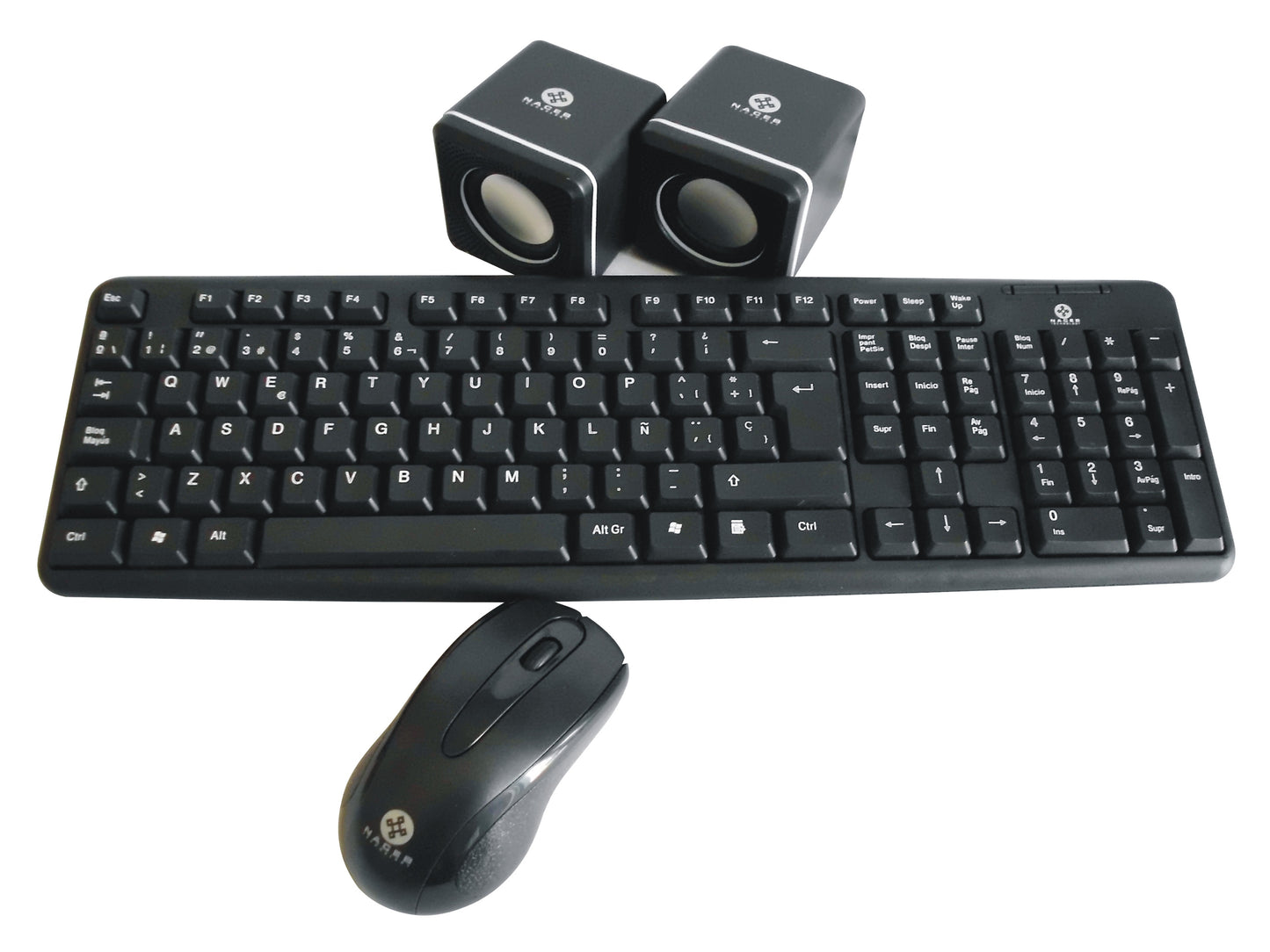 Kit de Teclado y Mouse Naceb Technology -