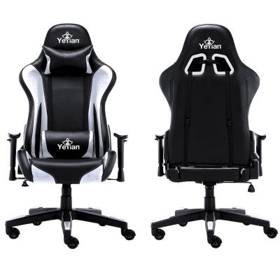 SILLA GAMING RYUJI WHITE  POLI/NYL  SOPORTA15 Yeyian YFRW-042920