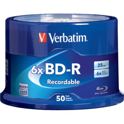 Torre Disco Multimedia  VERBATIM BD-R