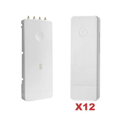 Kit de 1 estación base ePMP3K MU-MIMO 4X4 802.11ac + 10 C050910C131A + 2 C050910C131A de regalo