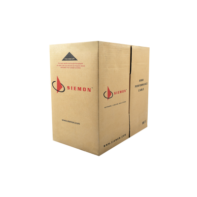 Bobina de Cable UTP Reelex  de 4 pares  Desempeño Cat6  CMP (Plenum)  Color Amarillo  305m