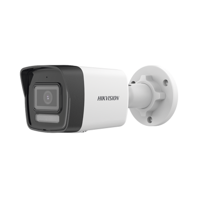 Cámara LUZ DUAL (IR + LUZ BLANCA) TURBOHD 3K / IR 30 mts / Lente 2.8 mm / Luz Blanca 20 mts / Exterior IP67 / Microfono Interconstruido / dWDR