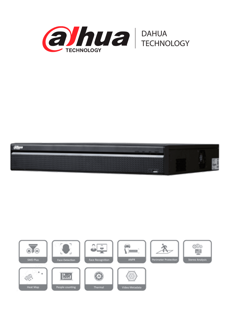 <h1>Información General</h1></br><p>El NVR es compatible con numerosos dispositivos de terceros  lo que lo convierte en la solución perfecta para los sistemas de vigilancia que funcionan independientemente del sistema de gestión de vídeo (VMS). Cuent