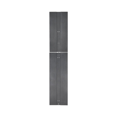 Tapa Final de Fila  Para Organizador Vertical PE2V PatchRunner™ 2  de 45 UR  Color Negro