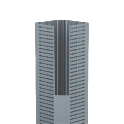 Canaleta para Cable en Esquina  5.33" x 4.58"  6 Pies  Color Gris