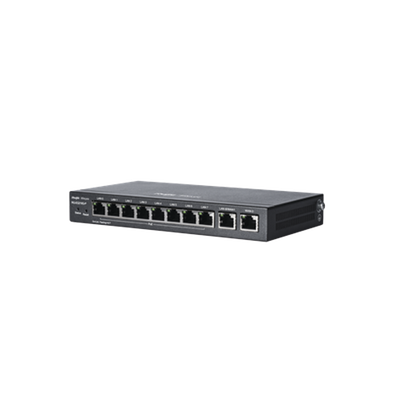 Router administrable cloud 10 puertos gigabit (8 son PoE)  soporta 4x WAN configurables  hasta 200 clientes con desempeño de 600 Mbps asimétricos