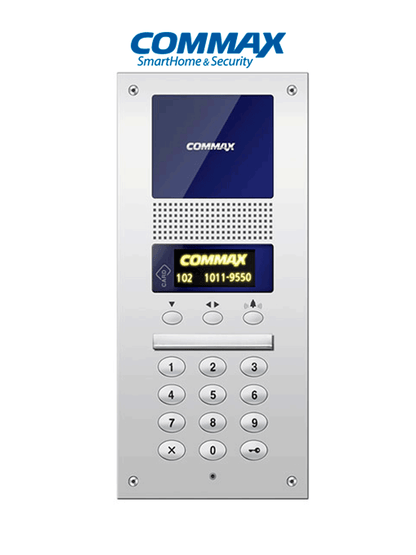 COMMAX DR2AG - Audioportero Departamental  Soporta 2 Estaciones de Guardia  1000 Auriculares