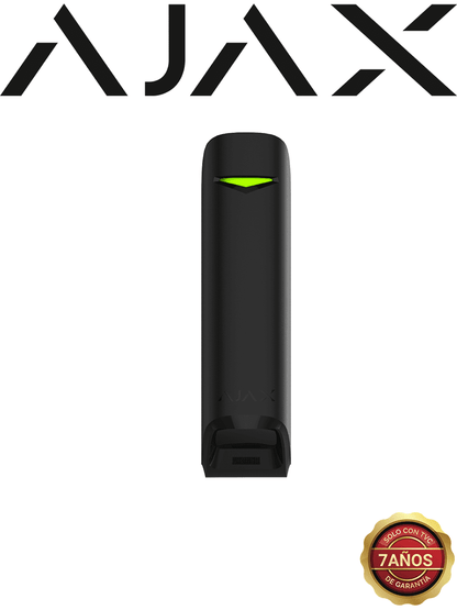 AJAX MotionProtect Curtain B - Detector de movimiento de ángulo estrecho para uso en interiores. Color Negro (28300.36.BL3)